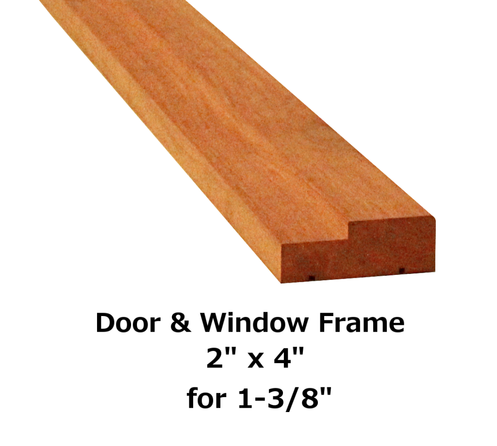 Door Frame 2x4 Interior 1 3/8